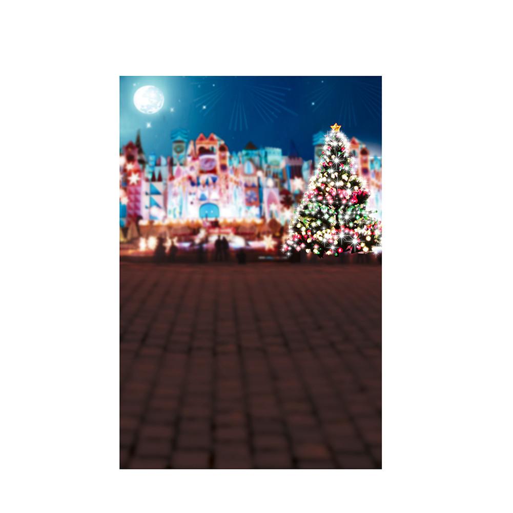 

Городской ночной пейзаж фон-Сцена городской улицы для свадеб, дней рождений, баннер для вечеринки, живописная сцена, настенный гобелен 100x150cm