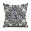 Retro Pattern Printed Cushion Pillow Cover Sofa Side Sleeping Household Products Linen Cushion Geometric Pattern