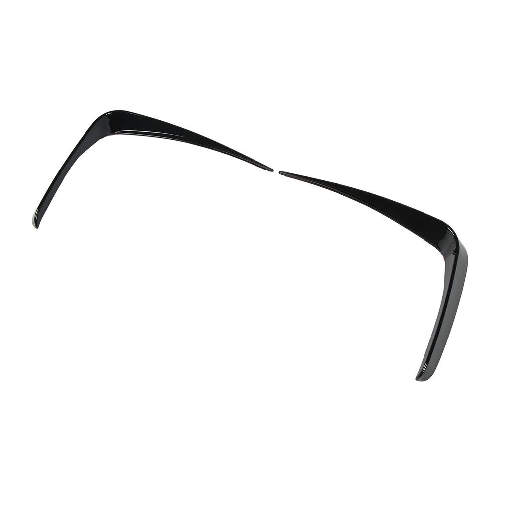 2 st Främre stötfångarventil Canard Vänster Höger Glanssvart för 3-serien G20 G21 M Sport 2019?2022