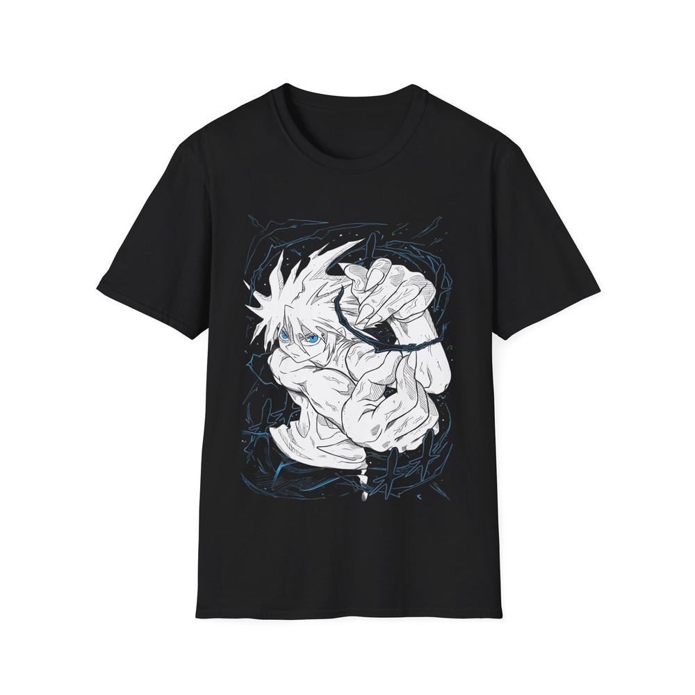 Killua Tshirt Gon Hisoka Hunter Meruem Zoldyck Girl Anime Black Shirt All Size