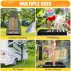 Foldable Shower Base Outdoor Tent RV Camping Awning Shower Tray Portable Shower Pan Foldable Shower Base For Camping Travel