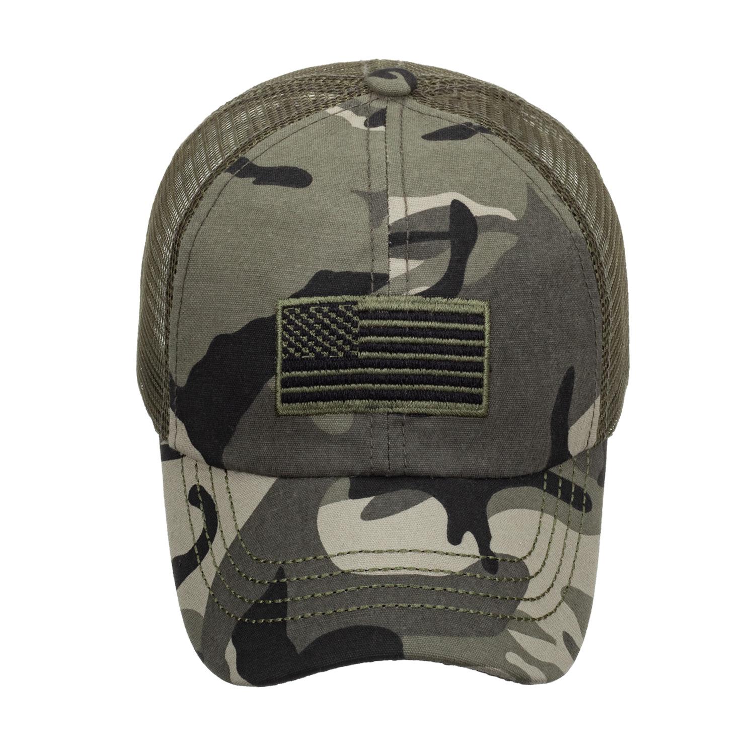 

New camouflage net cap baseball cap women s sun hat камуфляжний