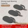 Strong Adhesive Stainless Steel Hooks: Drill-Free, Load-Bearing & Mark-Free for Kitchen and Bathroom Use