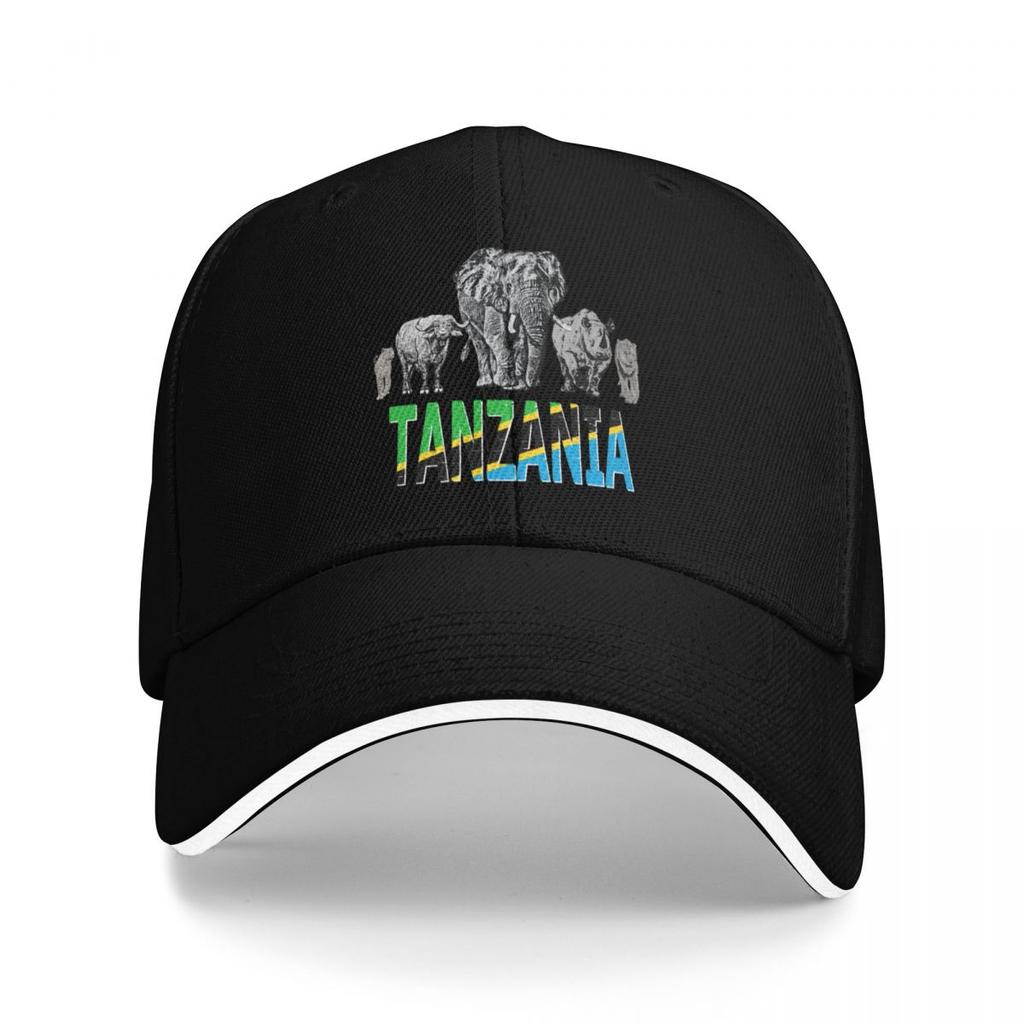 Africas Big 5 Animals for Tanzanians Baseball Cap golf hat genuine Golf Hat Man Hats For Women Mens