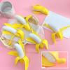 Simulation Peeled Banana Squeeze Toy Stretchy Slow Rebound Corn Fidget Toy Portable Simulated Fruit Vegetable Sensory Toy