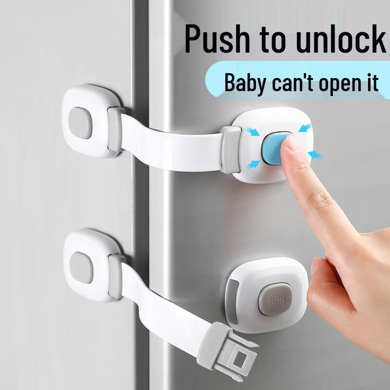 Punch-Free Drawer and Cabinet Safety Locks