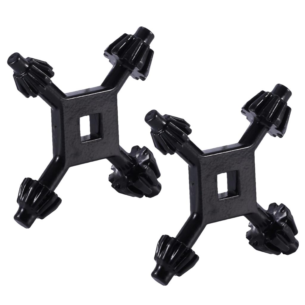2Pcs Wrench Drill Keys Four in 1 Universal Chuck