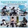 Universal Bike Scooter Phone Mount, Waterproof Anti-Drop 360° Rotatable Adjustable