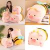 New Bee Pig Plush Toy Transforms Into Pig Doll Children's Companion Pillow Girls' Festival Gift