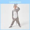 Costume unisex adorabile pentru copii, cu imprimeu de rinocer, pentru Halloween, băieți și fete