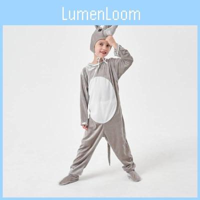 Schattige Kinderen Dieren Halloween Neushoorn Polyester Unisex Kostuums Voor Jongens En Meisjes