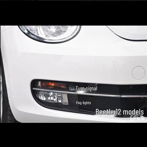 Volkswagen Beetle Fog Light Assembly & Lower Grille Cover for 2008-2012 Models