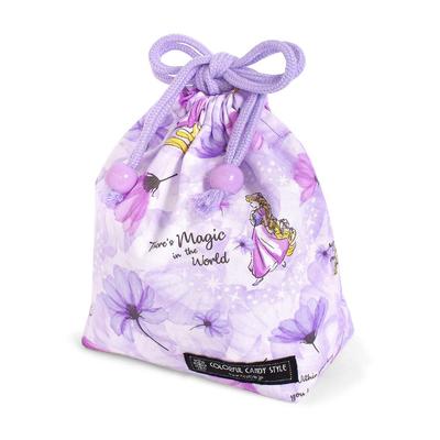 COLORFUL CANDY STYLE Disney Drawstring Small Cup Bag (with Name Tag) / Rapunzel / FASHIONABLE PRINCESS / Rapunzel / Princess Rapunzel N3592000