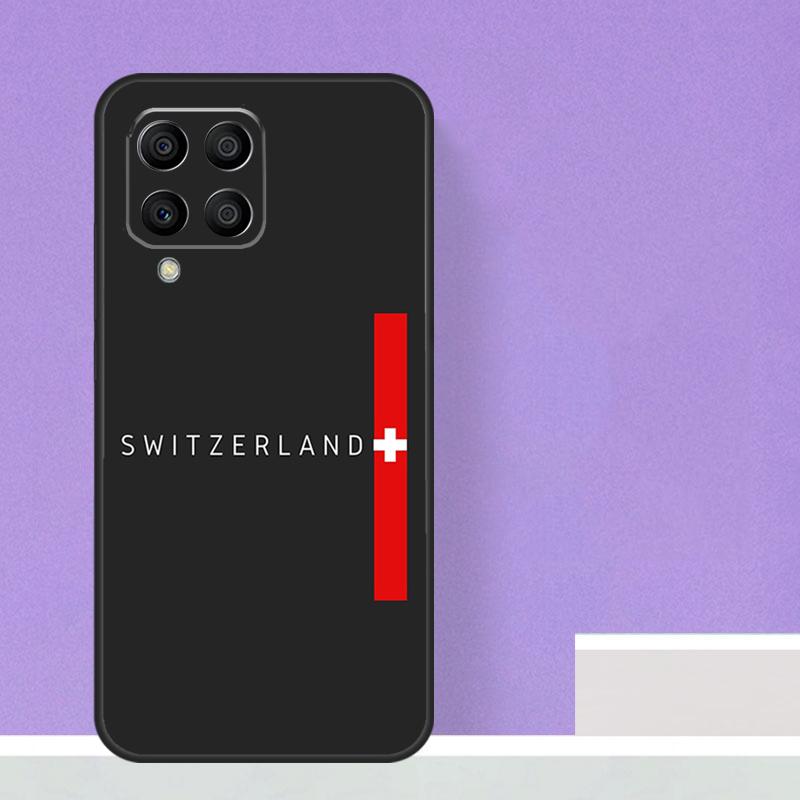 Switzerland Swiss Flag Case For Samsung Galaxy M16 M11 M21 M31 M20 M23 M54 M14 M34 M13 M52 M32 M12 M36 M56 M15 M55