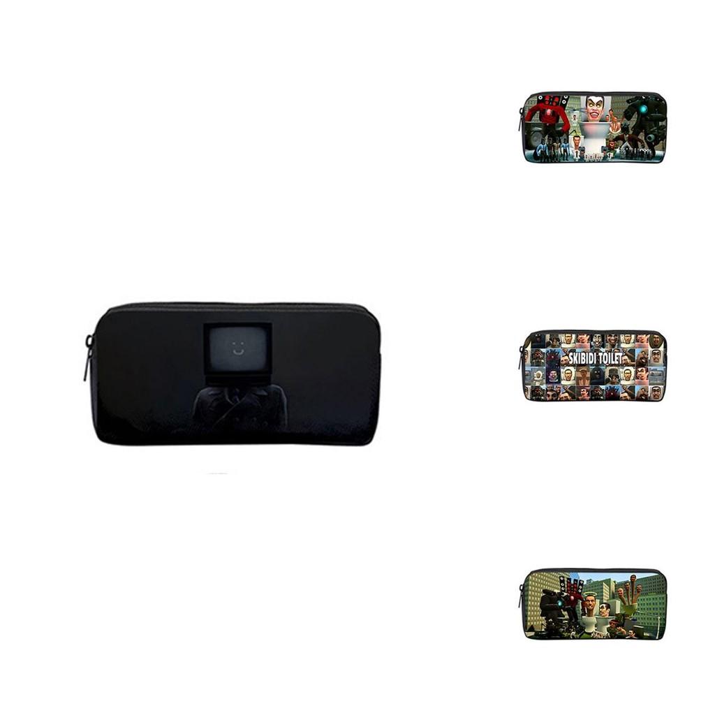 Skibidi Toilet Jogo 3d Transfronteiriço Novo Produto Estojo de Nylon para Estudantes