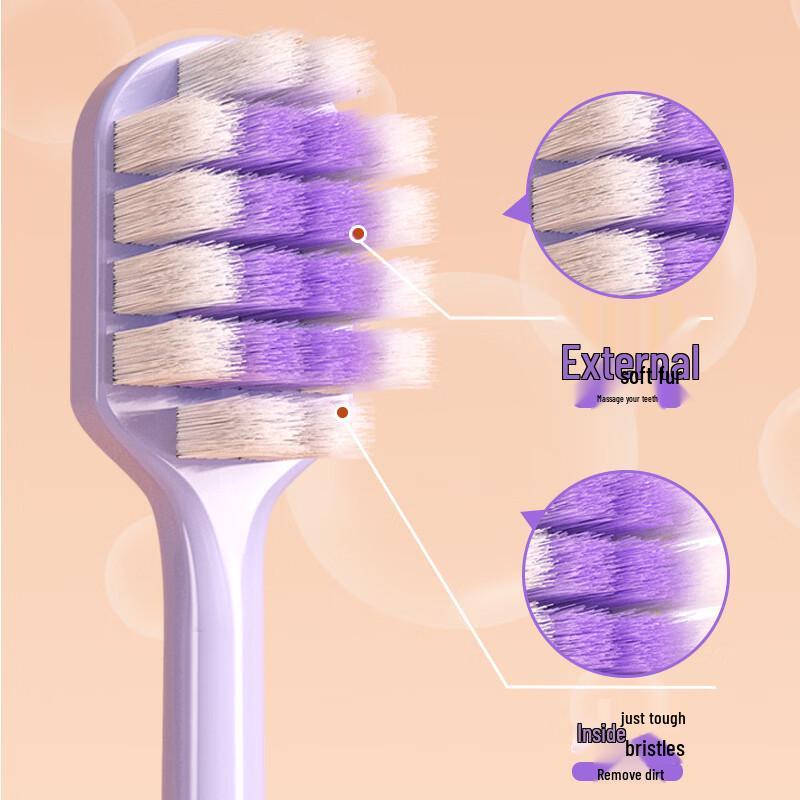 Soft Bristle Toothbrushes (3-Pack)