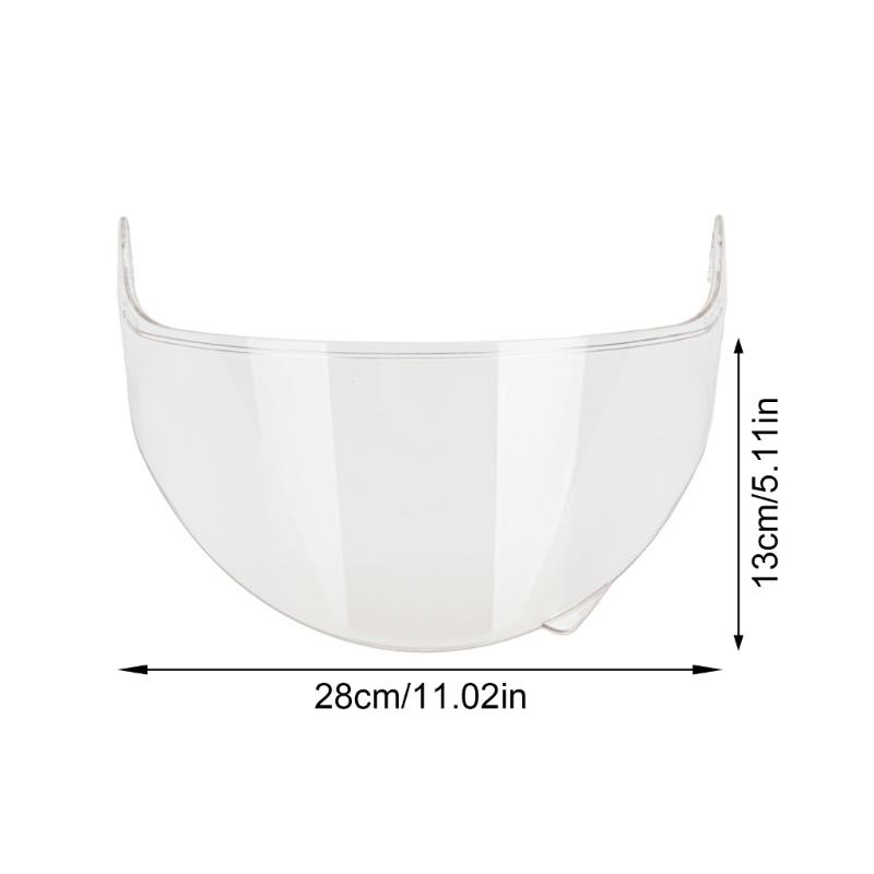 Motorradhelm Visier Linse Windschutz Ersatzteile für MRC FF329 Helme Linsenschutz Sonnenschutz