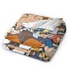Inazuma Eleven Axel Blaz Gouenji  Blanket  Camping Flannel Throw Blanket For Couch Bed Super Soft Custom DIY Quality Bedspread
