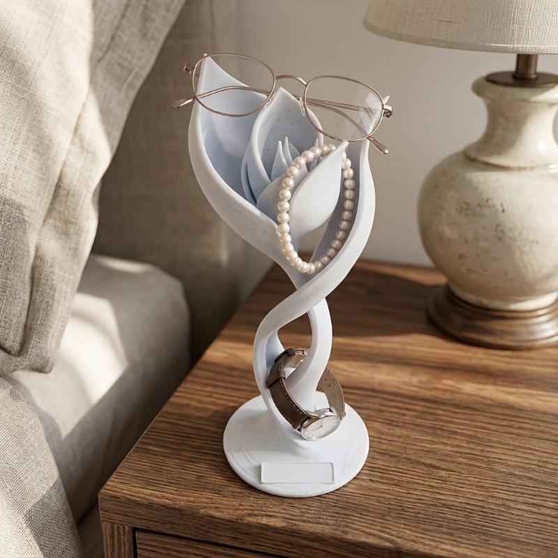 1PC 3D Printed Tulip Statue with Modern Minimalist Design - the Perfect Indoor/outdoor Floral Decoration for Your Home, Desk or Foyer