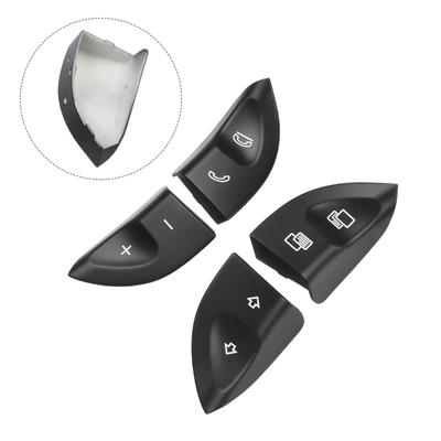 01 Steering Wheel Control Button Switch Cover For Mercedes W220 W215 Black Wheel Audio Control Button Cruise Control Switch