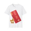 Fire Horse Lucky Fortune Red Envelope 2025 Lunar New Year of The Snake Cotton Tshirt Casual Fashion Soft Outdoors Comfortable
