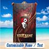 Beach Towel Custom Name Text, Quick Dry Large Towel For Beach HomeBournemouth Football