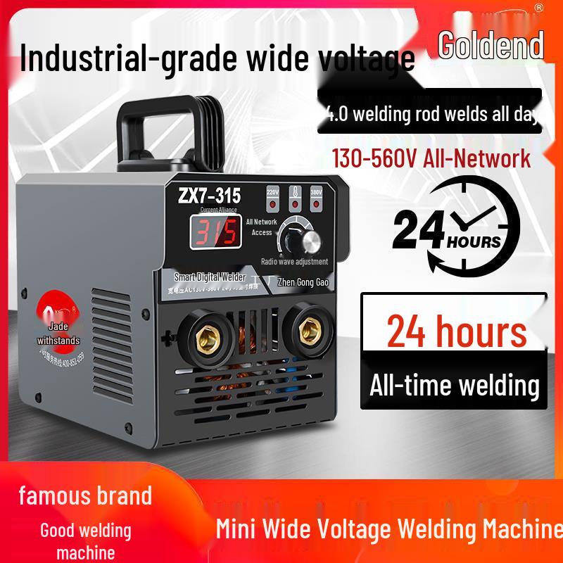 Gold Dual Voltage Mini Portable Welder for Home and Industrial Use