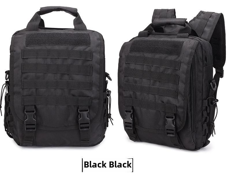 Men's Camouflage Tactical One-Shoulder Bag: Outdoor Sports Backpack for Tablets and Leisure Travel