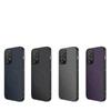 Samsung A Series (A52, M56, A05) Carbon Fiber Leather Texture Case with Full Lens and Drop Protection, Magsafe Compatible.