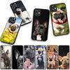 Für Motorola Moto G04 G13 G14 G22 G23 G20 G32 G34 G35 G64 G82 G84 G53 G60 G72 E14 E15 E13 Handyhülle Haustier Frankreich Hund Bulldogge