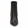 Botín Negro Bicolor Tacón Fino Elástico Montevita Jerezna 105399