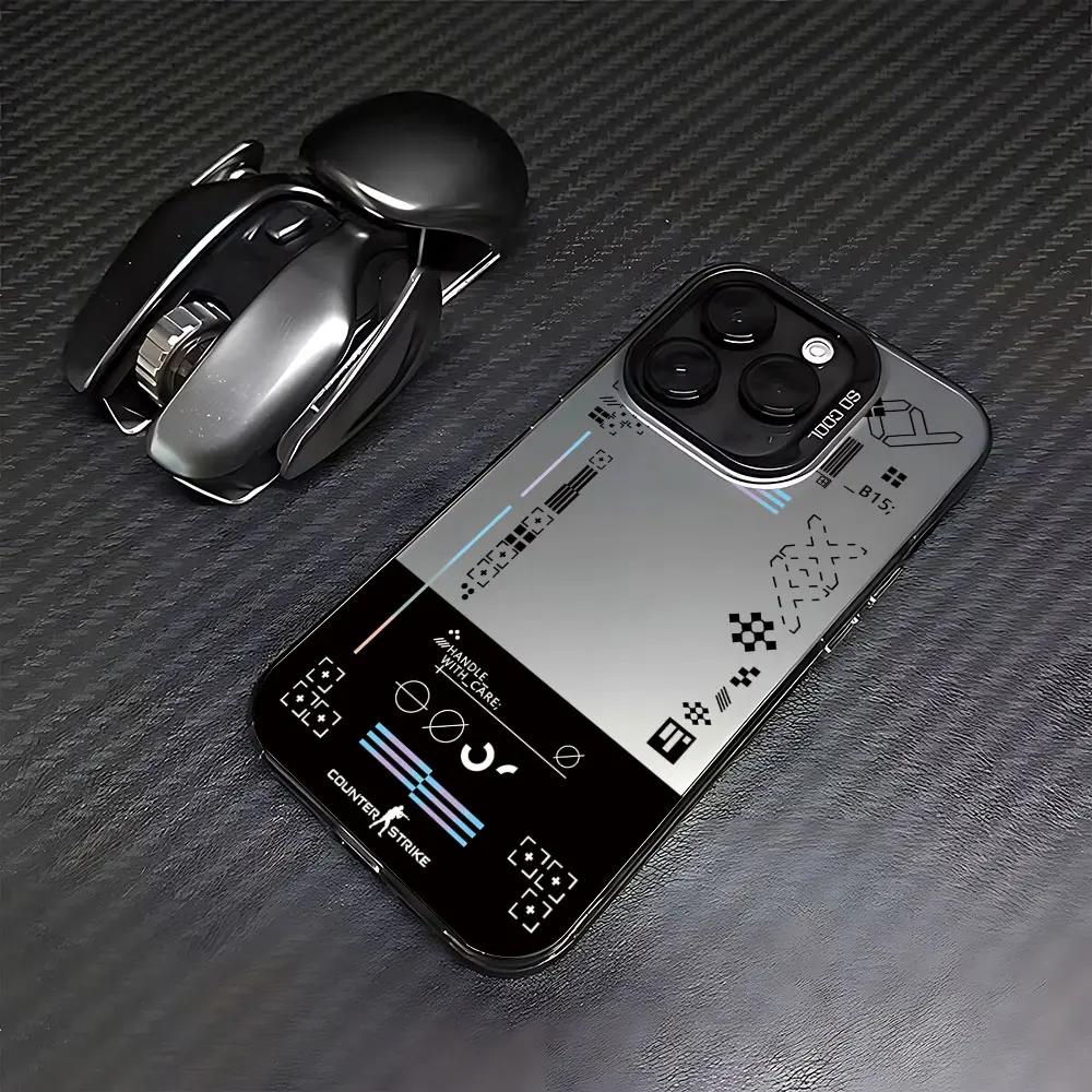 Game CS Phone Case Suitable for iPhone 17 16 15 14 13 12 11 Pro Max X XR XS MAX 8 7 Plus Anti-Drop Matte Back Cover