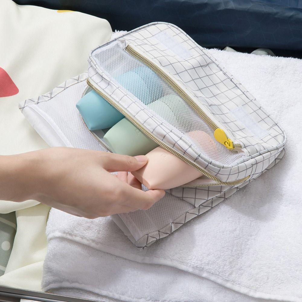 

М який транспортний контейнер Портативні пляшки з відкидною кришкою для краси Шампунь для косметики Пляшка для дому 60ml синій