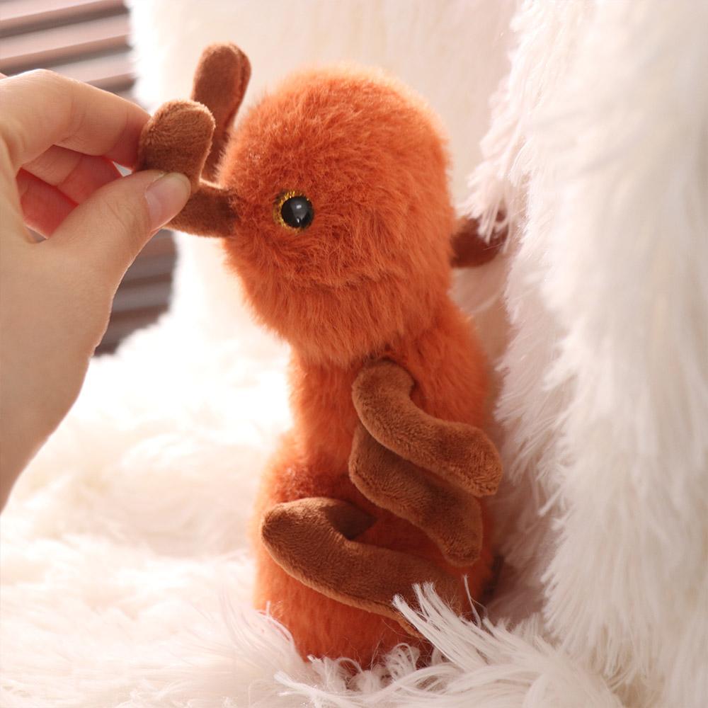 Stuffed Animal Animal Stuffed Toys Lifelike Ant Plush Doll Lilttle Ant Plush Toys Home Decor