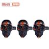 1-10PCS Halloween Horror Skull Mask Creepy Laughing Ghost Face Gold Silver Costume Prop for Party Cosplay Haunted House Decor