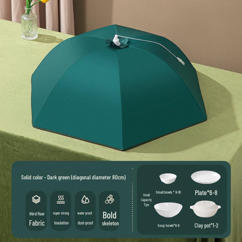 ChuyiBa Foldable Winter Food Cover