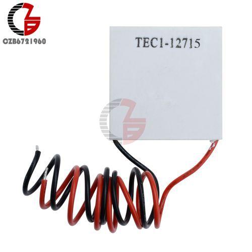 TEC1-12715 TEC1-12706 TEC1-12703 Refrigeration Unit Radiator 40X40MM 12V Cooler Peltier Thermoelectric Element Module