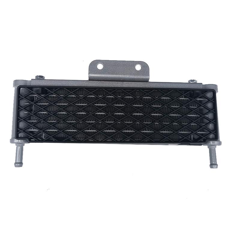 Pit Bike Motorcycle Oil Cooler Radiator M10 for 140CC 150CC 160CC Kayo BSE Apollo Honda Kawasaki 4 Row Enduro Motocross Parts