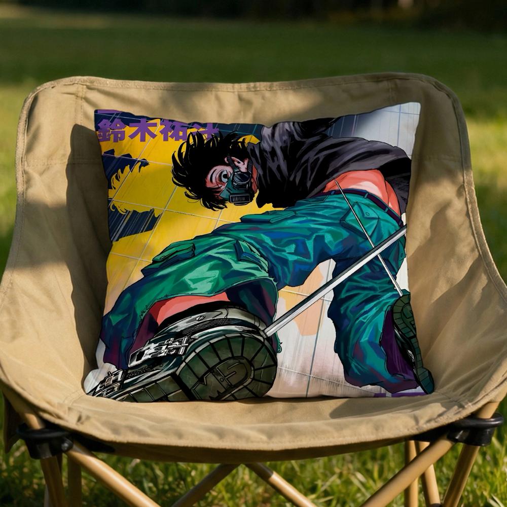 NNagumo yoichi japan anime Cushion Cover Soft Reversible Durable Pillow Cover MultiScene Use for Home Car Daily Comfort
