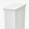 MUJI Dust box with selectable polypropylene lid, small (for 20L bag), light gray MAB07A6S