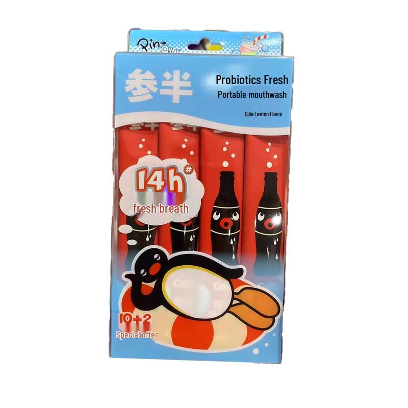 

Pingu Probiotic Portable Mouthwash - Cola Lemon Flavor
