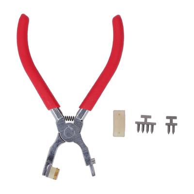 Leather Hole Punch Strong Penetrating Power Incisive Silent DIY Leather Tools with 2 Teeth 4 Teeth