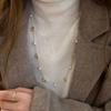 Korean Vintage Pearl Sweater Necklace - Autumn/Winter High-End Fashionable Accessory