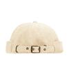 Early Autumn Label Letter Corduroy Street Retro Yuppie Hat Korean Fashion Hip Hop Melon Skin Hat