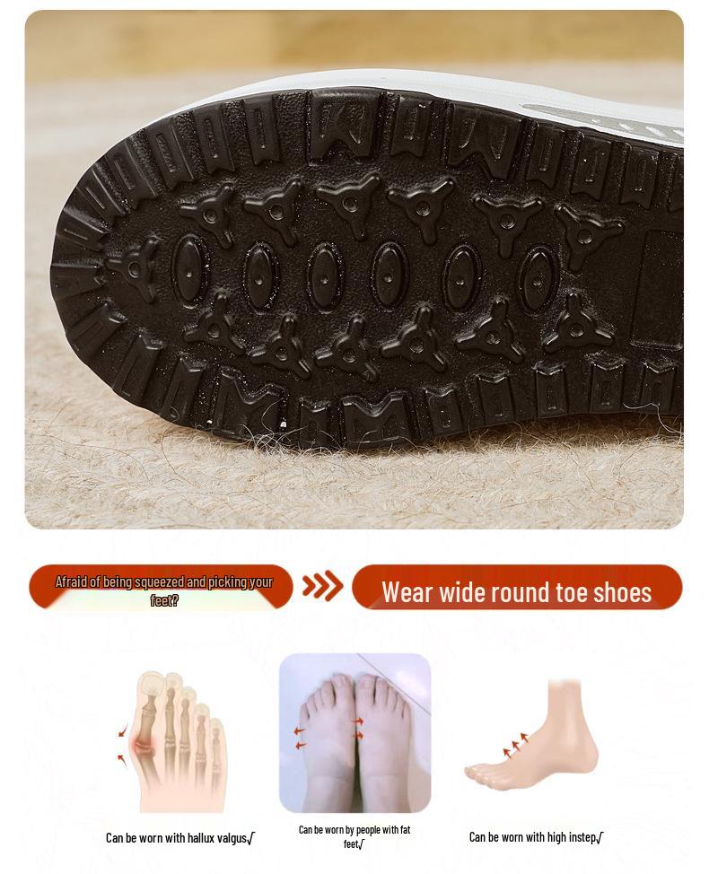 Cross-border Songgao Height-Increasing Plus Size Genuine Leather Bean Shoes for Women