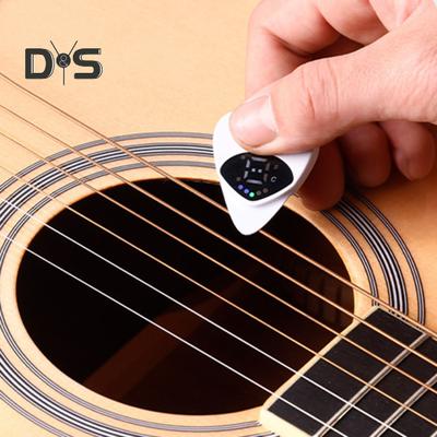 2-In-1 Guitar Pick Tuner LED Display Acoustic Electric Guitar Ukulele Bass Violin Banjo Tuner Digital Tuner 12 Equal Temperaments Tuning Tools