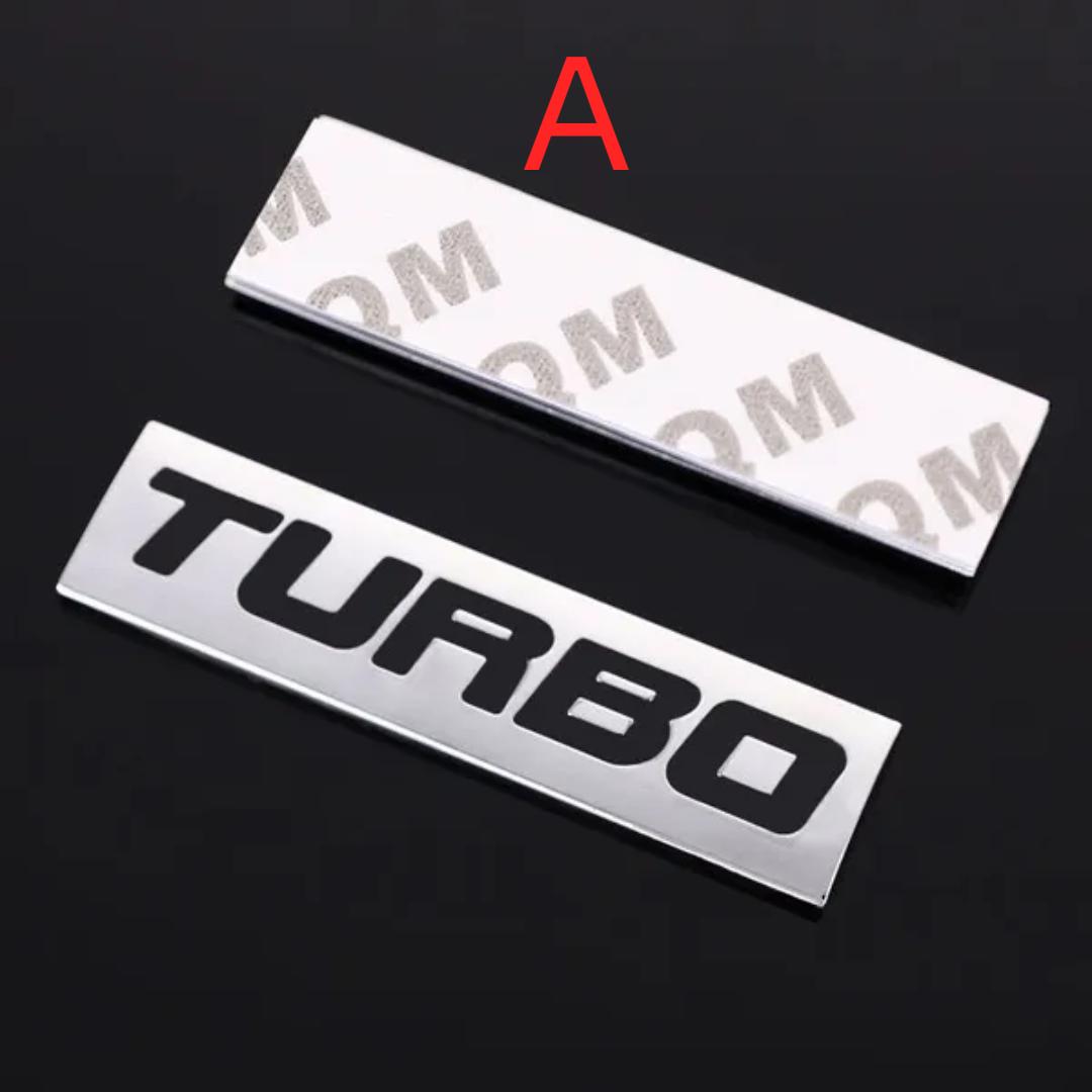 

Наклейки с логотипом Turbo для автомобиля, эмблема, значок, наклейки A