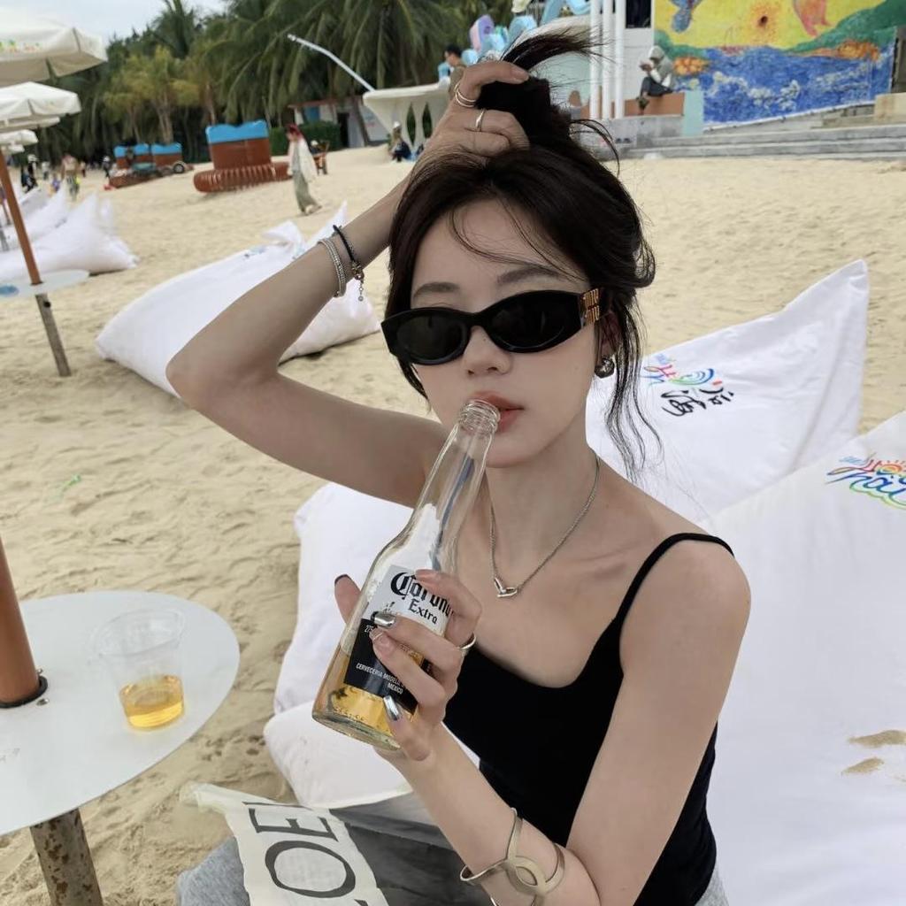 MIU Miao Cat-Eye High-End UV400 Acetate Sunglasses