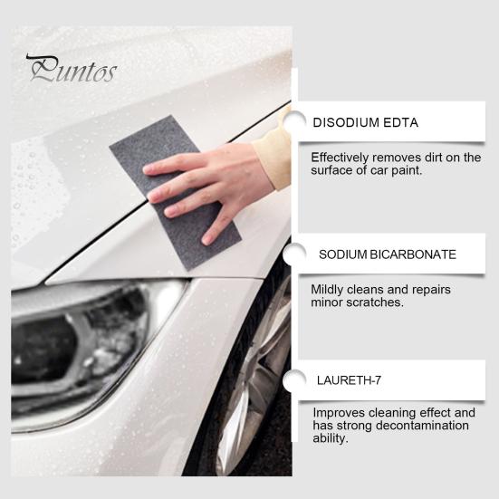 Nano-Sparking-Tuch, Auto-Kratzer-Entferner, einfache Auto-Kratzer-Reparaturpaste mit Nano-Sparking-Tuch für Autokratzer, Polierwachs, Lackschutz