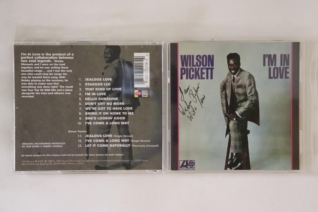 CD WILSON PICKETT - I'm In Love R272218 RHINO 1995 US Soul/Funk Used